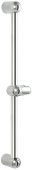Invena drążek natryskowy z uchwytem suwakowym, chrom AU-21-001-L