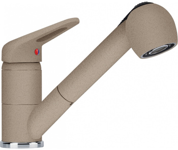 Franke bateria kuchenna z wyciąganą wylewką Prince II pull-out spray, cappuccino 115.0470.666