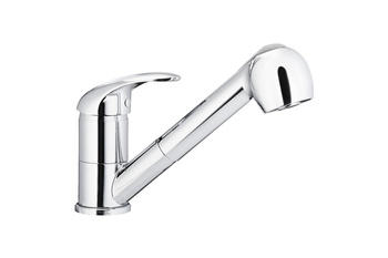 KFA bateria kuchenna stojąca INDIRA z obrotową i wyciąganą wylewką, chrom 6613-110-00