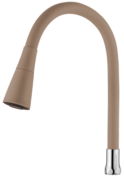 Invena dwufunkcyjna elastyczna wylewka do baterii, beżowy SC-B1-1Z3-L