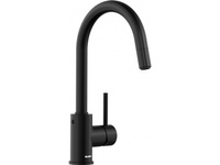 Blanco bateria kuchenna MIDA-S z wyciąganą wylewką czarny mat 526653