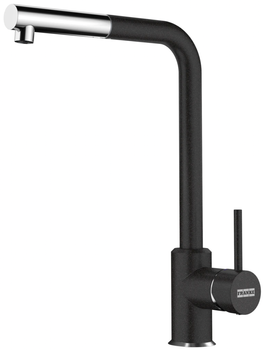 Franke bateria kuchenna SIRIUS, wyciągana wylewka typu L, chrom/onyx 115.0668.279