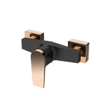 Invena bateria natryskowa Midnight, czarny/rose gold BN-35-014-V