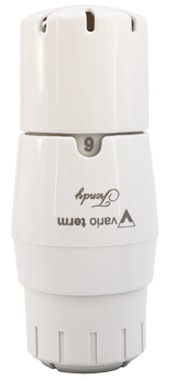 Vario Term głowica termostatyczna Trendy GS.07-306C click RA-N biała błyszcząca 000M653A301