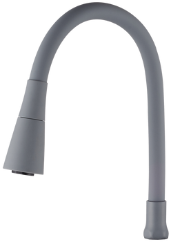 Invena dwufunkcyjna elastyczna wylewka do baterii Plus, szary SC-B1-225-L