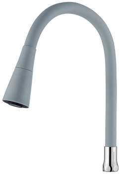 Invena dwufunkcyjna elastyczna wylewka do baterii, szary SC-B1-1Z2-L