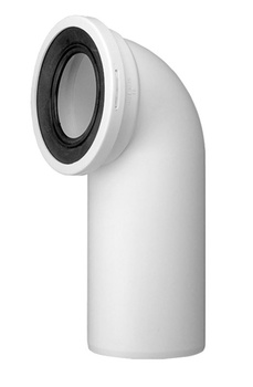 McAlpine przyłącze kanalizacyjne, długie L-300mm, wejście 90-110mm, wyjście 110mm, kąt 90 WCE-CON9