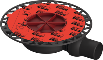 Tece odpływ TECEdrainpoint S DN 50 bardzo płaski z uniwersalnym kołnierzem Seal System 3601400