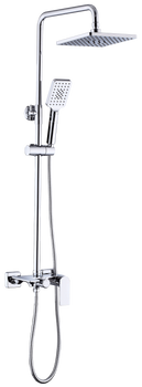 Valvex zestaw natryskowy z wylewką wannową Loft, chrom 2456320