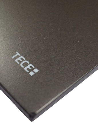 WYPRZEDAŻ: Tece przycisk spłukujący do WC TECEloop z tworzywa, grafit metaliczny 9240938