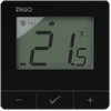 Engo natynkowy, internetowy regulator temperatury ZigBee/868 MHz zasilany bateryjnie 230V, czarny E25-BATB