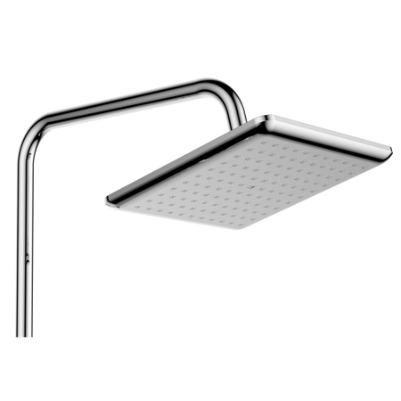 Invena zestaw prysznicowy z deszczownicą Neri, chrom AU-09-B01-L