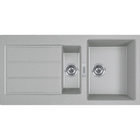 Franke zlewozmywak półtorakomorowy Sirius 2.0 S2D 651-100 kamienny szary tectonite 143.0618.682