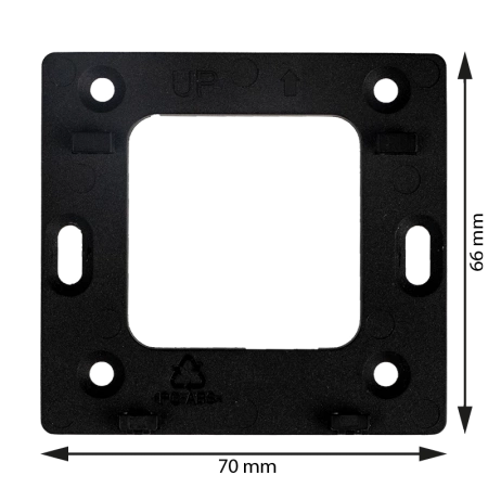 Engo regulator temperatury, 24V, internetowy, natynkowy ZigBee/868MHz, czarny E25-24B