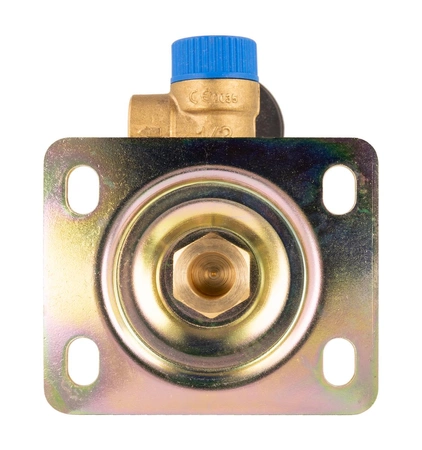 Afriso grupa bezpieczeństwa c.w.u. BSB, Nmax UDT 111,5 kW, z zaworem bezpieczeństwa MSW 6 bar, z przyłączem do naczynia przeponowego 9062000