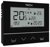 Tech Sterownik ST-292V2 pokojowy bezprzewodowy dwustanowy (3 mm szkło) czarny ST292V2BK