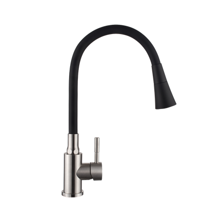 Invena bateria kuchenna Gabi, inox/czarny BZ-87-043-L