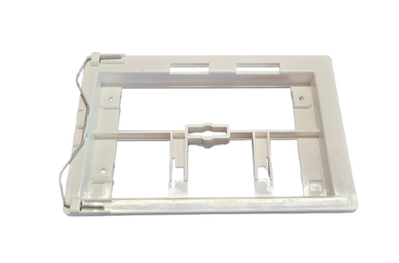 WYPRZEDAŻ: KK-POL przycisk spłukujący M08, biały połysk SPP/380/0/K