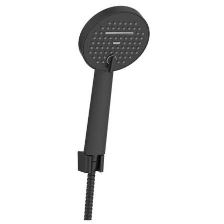 Invena zestaw natryskowy na drążku Moonlight, czarny/rose gold 2f AU-77-Z14-V
