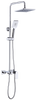 Valvex zestaw natryskowy z wylewką wannową Loft, chrom 2456320