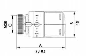 Arco głowica termostatyczna M30 New Tibet 880040