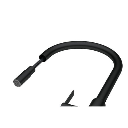 Franke bateria kuchenna Maris Slim J pull-out, czarny mat 115.0728.389