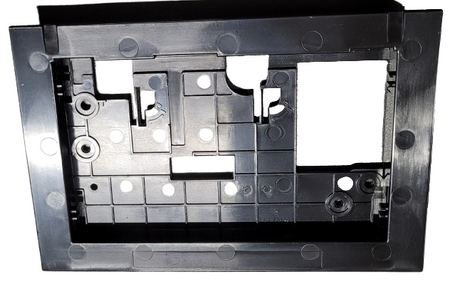 WYPRZEDAŻ: Tece przycisk spłukujący do WC TECEloop z tworzywa, grafit metaliczny 9240938