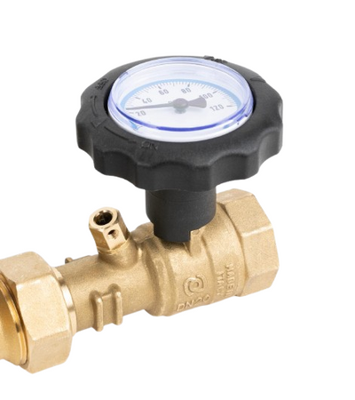 Afriso grupa ochrony powrotu kotła BTA 110 AP z zaworem temperaturowym ATV 55°C, pompa AFRISO APH 160 9011020