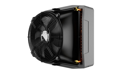Flowair nagrzewnica wodna LEO L3 z 3-stopniowym regulatorem obrotów z termostatem i konsolą montażową 3,2-65,2 kW 51959