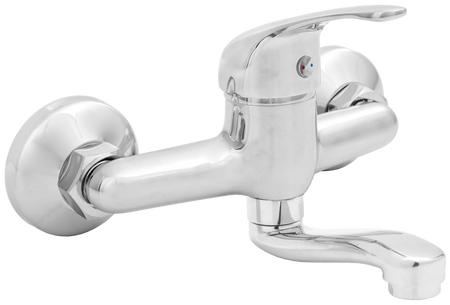 Invena bateria kuchenna ścienna Mitris, chrom BC-79-K01-B