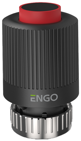 Engo siłownik termoelektryczny M30x1.5 do rozdzielacza ogrzewania podłogowego, 230V, normalnie otwarty E30NO-230