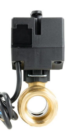 Afriso zawór 2-drogowy kulowy z siłownikiem BEV, DN25, Rp1", Kvs 60 m³/h, 24 V AC, NO 9022310