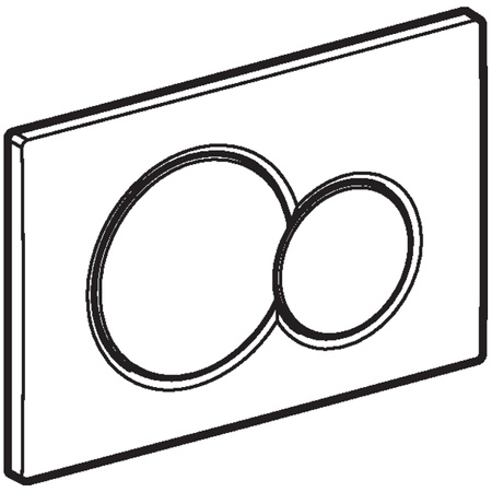 Geberit przycisk spłukujący Sigma 01, czarny 115.770.DW.5