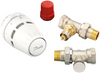 Danfoss zestaw prosty z głowicą Regus®, zawór RA-N i odcinający RLV-S 015G5304