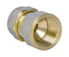 Diamond łącznik ZŁ-DZ, PEX-AL-PEX, mosiądz 1/2"x20 FTN-002.1/2X20.ZŁ-DZ