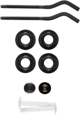 KFA komplet korków grzejnikowych redukcyjnych 1"x1/2" z akcesoriami, czarny 878-200-81