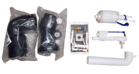 WYPRZEDAŻ: KK-POL zestaw podtynkowy do WC Aquafiori Economic ZSP/M400/0/K