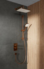 KFA zestaw natryskowy termostatyczny, podtynkowy z drążkiem przesuwnym Malaga, brushed rose gold PVD 5759-301-34