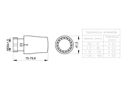 Invena komplet termostatyczny prosty PROV - zawór termostatyczny, zawór powrotny, głowica mini 2 PROV 1/2" CD-76-P15-X