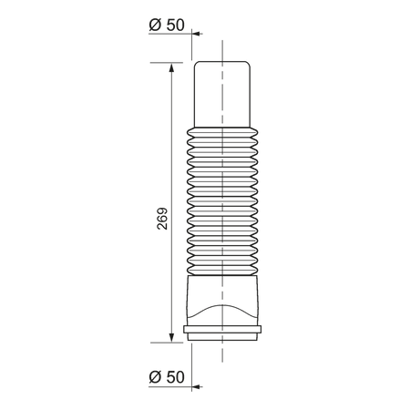 Wirquin rura elastyczna Push-fit 50mm MF 79021011