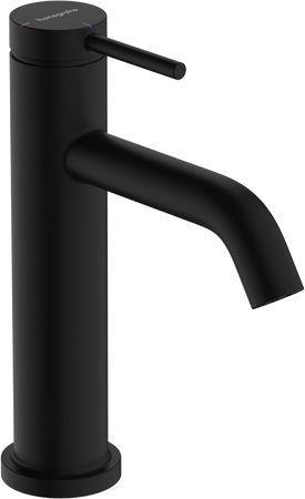 Hansgrohe bateria umywalkowa Tecturis S 110 CoolStart EcoSmart+ z kompletem odpływowym z cięgłem, czarny 73314670