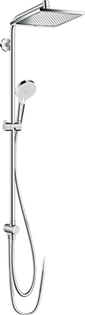 Hansgrohe komplet prysznicowy Crometta E 240 1jet Reno, EcoSmart 9 l/min, chrom 27289000