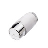 Schlosser głowica termostatyczna biała-chrom 600100011