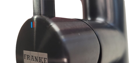 WYPRZEDAŻ: Franke bateria zlewozmywakowa EOS NEO z wyciąganą wylewką, czarna 115.0613.671
