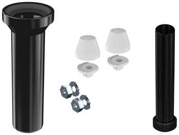 Tycner zestaw przyłączeniowo-mocujący wc, długi 2093