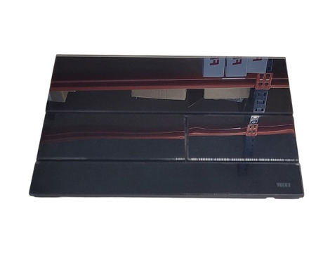 WYPRZEDAŻ: Tece TECEsquare - przycisk szkło czarne, przyciski czarne 9240809