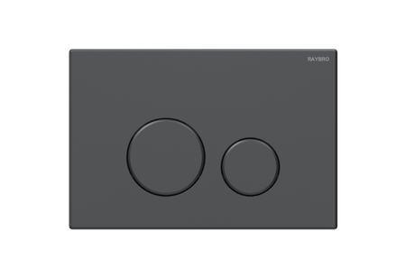 Zestaw stelaż podtynkowy Geberit UP320 do WC z przyciskiem Cortado gun metal + miska WC Sofi Slim z deską Lavita S200