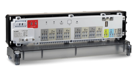 Salus bezprzewodowa listwa sterująca sieci ZigBee 230V, 8 stref KL08RF