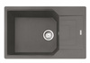 Franke zlewozmywak jednokomorowy wbudowywany Fragranite Urban UBG 611-78 XL, kamienny szary 114.0687.281