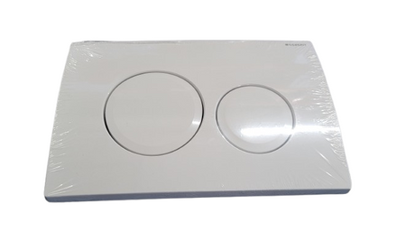 WYPRZEDAŻ: Geberit przycisk uruchamiający Delta 20, przedni, biały - alpin 115.127.11.1